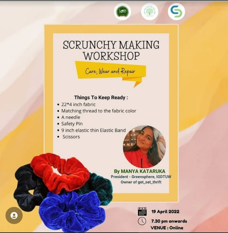 Scrunchie Making Workshop